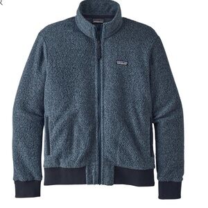 Patagonia Men’s XXL Woolyester Fleece Jacket in Navy Blue / Style 26935